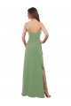 Boutique Trapèze Mousseline Longue Robes demoiselle d'honneur