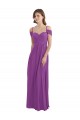 Boutique Trapèze Mousseline Longue Robes demoiselle d'honneur