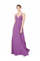 Boutique Trapèze Mousseline Longue Robes demoiselle d'honneur