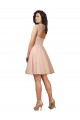 Boutique Trapèze Tulle Dentelle Courte Robes demoiselle d'honneur