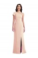 Boutique Trompette Crêpe Stretch Longue Formelles Robes demoiselle d'honneur / Robes de soirée / Robes de bal