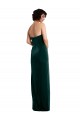 Boutique Vert foncé Fourreau Sans bretelle Velours Stretch Longue Formelles Robes demoiselle d'honneur / Robes de soirée / Robes de bal