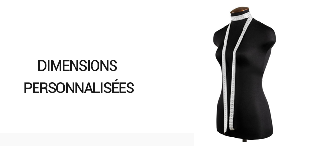 Dimensionnement personnalisé | Mila Robes